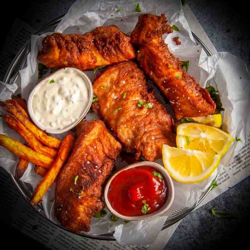 Beer Battered Mahi Mahi