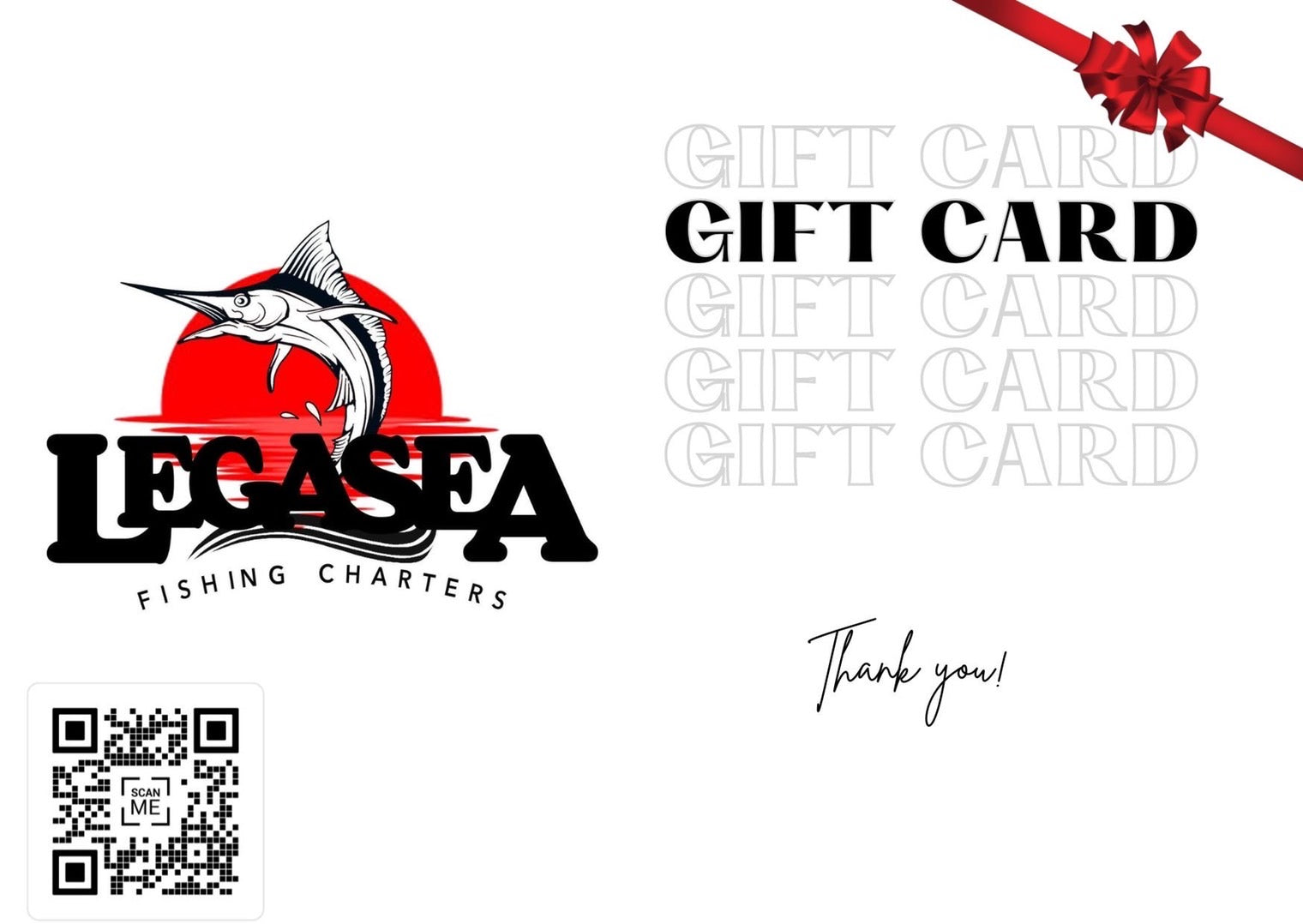 LegaSea Fishing Gift Card